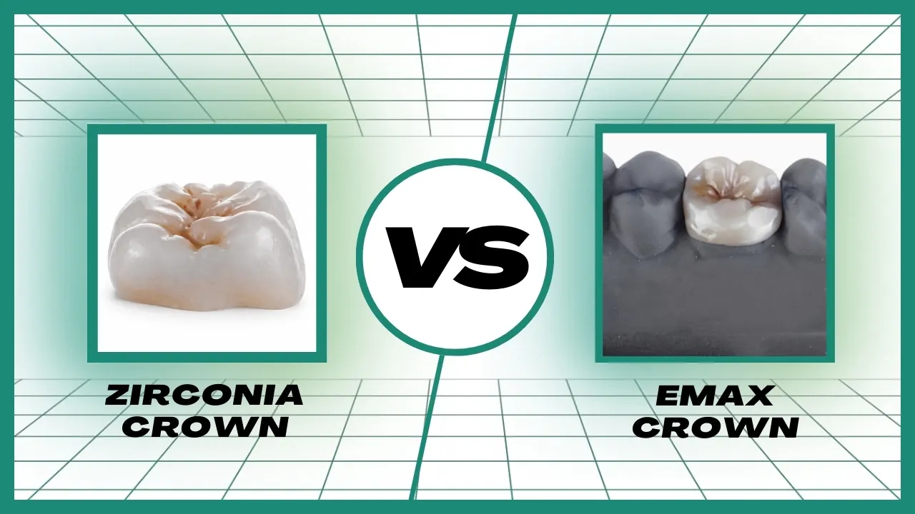 Compare the Best Dental Crowns: Emax Crown vs Zirconia
