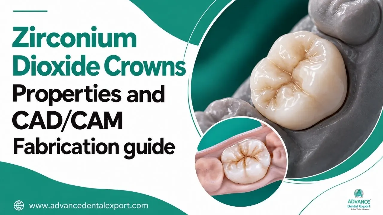 Zirconium Dioxide Crowns Properties & CAD/CAM Fabrication Guide