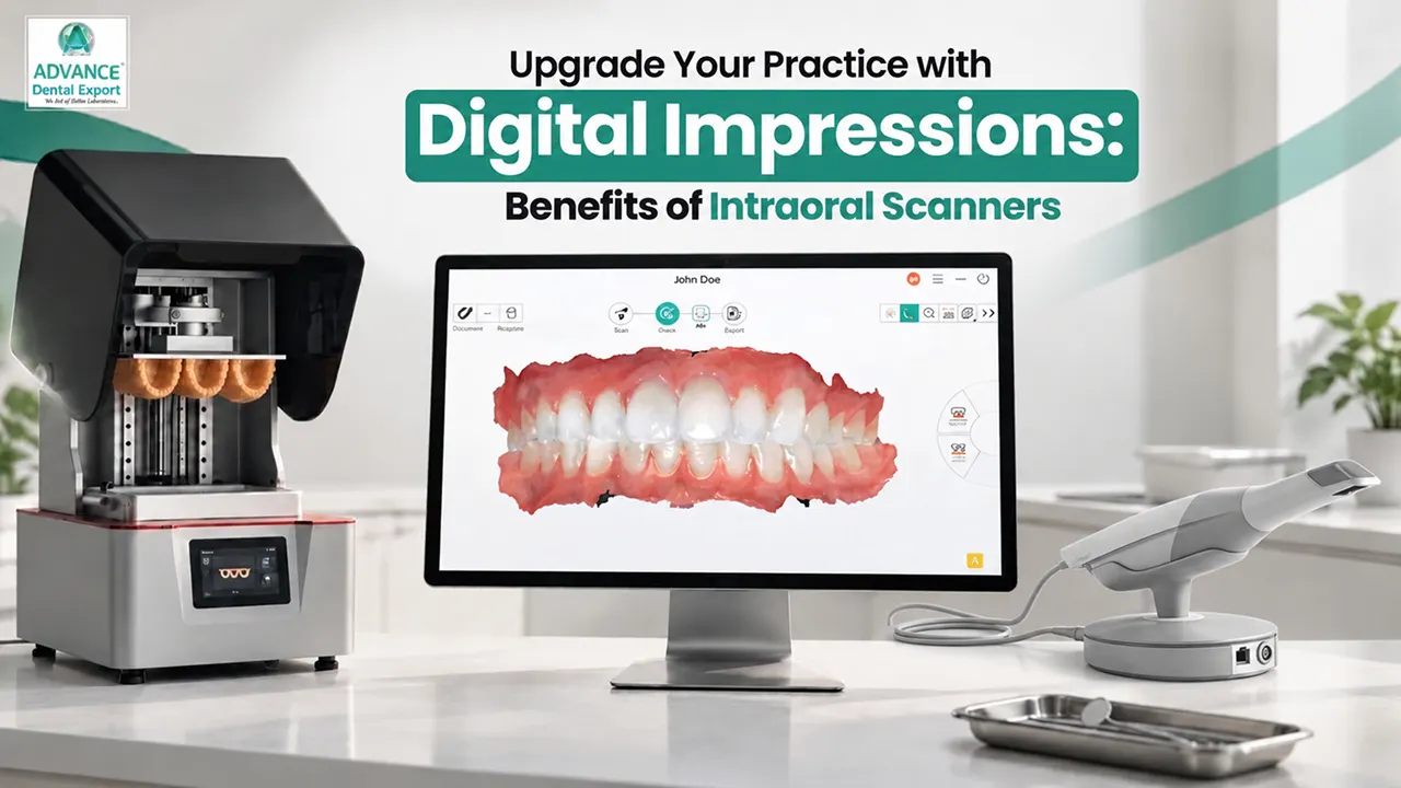 Know Benefits of Intraoral Scanner for Digital Impression