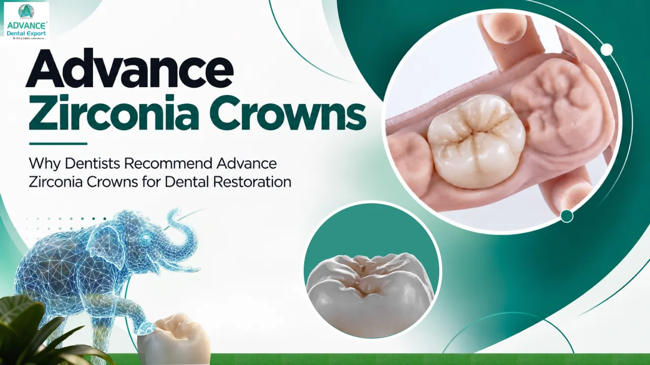 5 Reasons to Choose Advance Zirconia Crowns for Dental Restorations